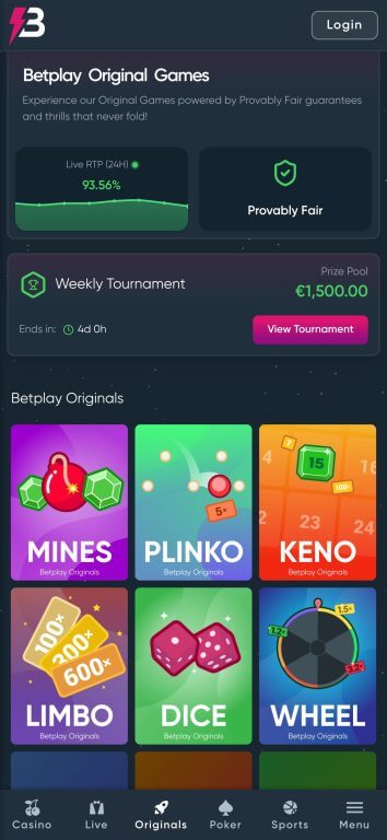 BetPlay Original games