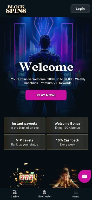 Blockspins Home Page