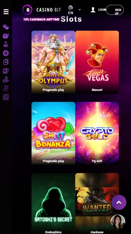 CasinoBit slots