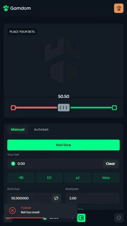 Gamdom original games