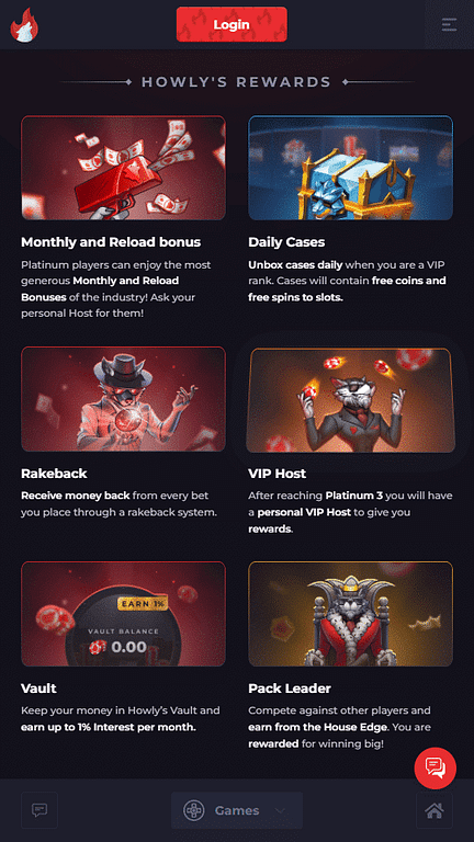 Howl.gg VIP program
