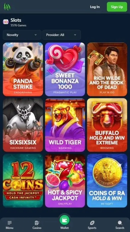 Wild.io slots