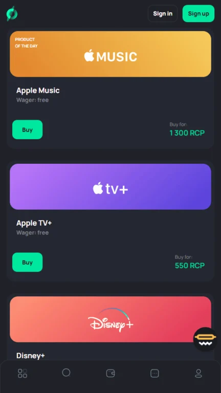 Coinslotty Bonus Shop