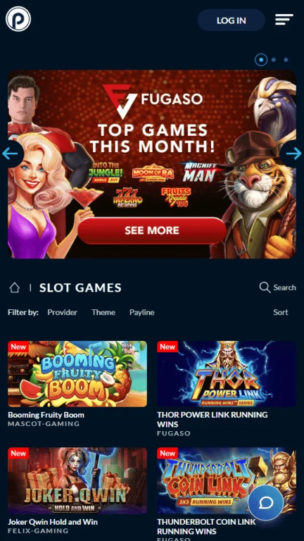 Punt Casino slots